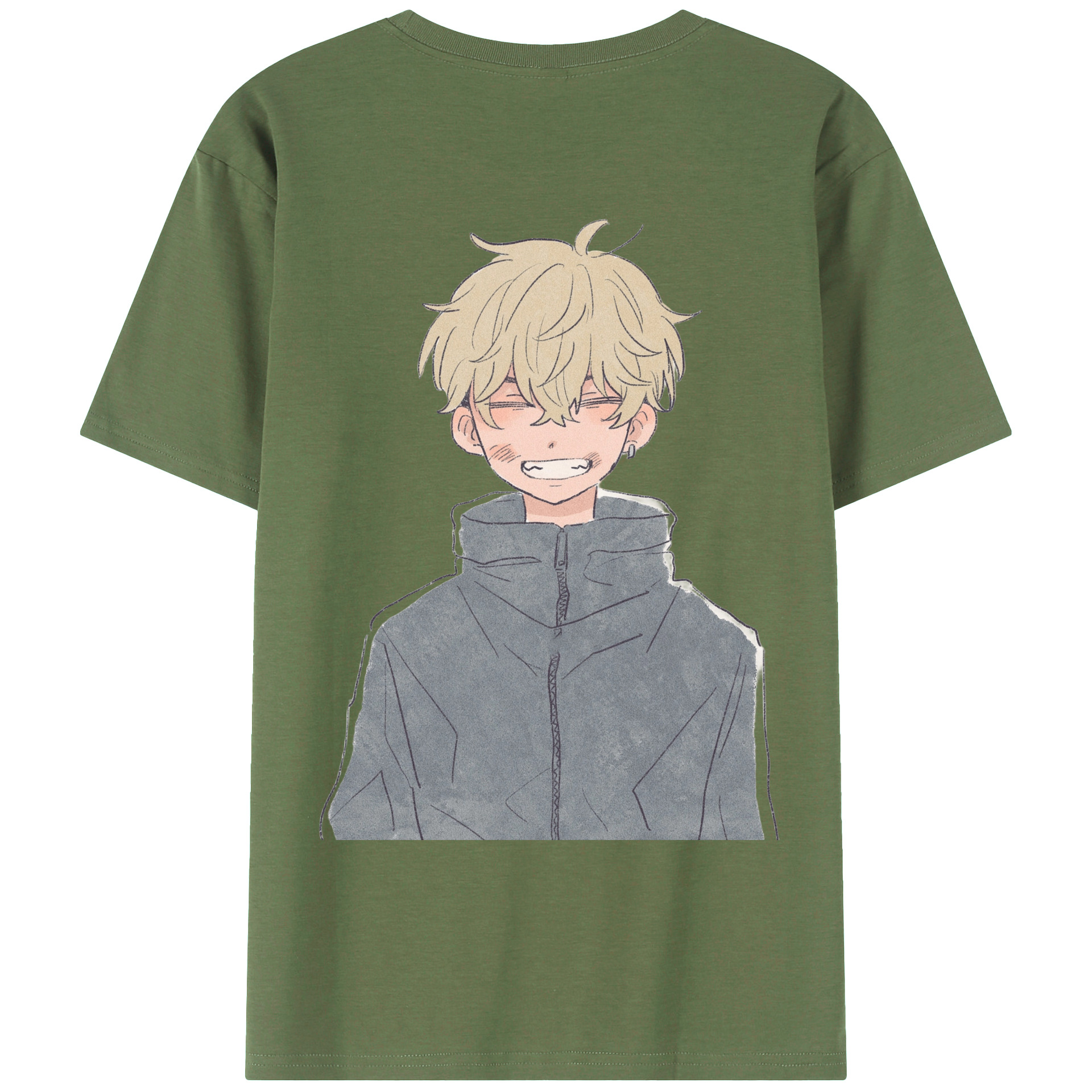 （画像用） 東京リベンジャーズ Tokyo Revengers 綿100％ メンズ半袖Tシャツ（バックプリント） 通気性
